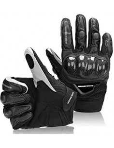 Guantes Moto Verano Negro